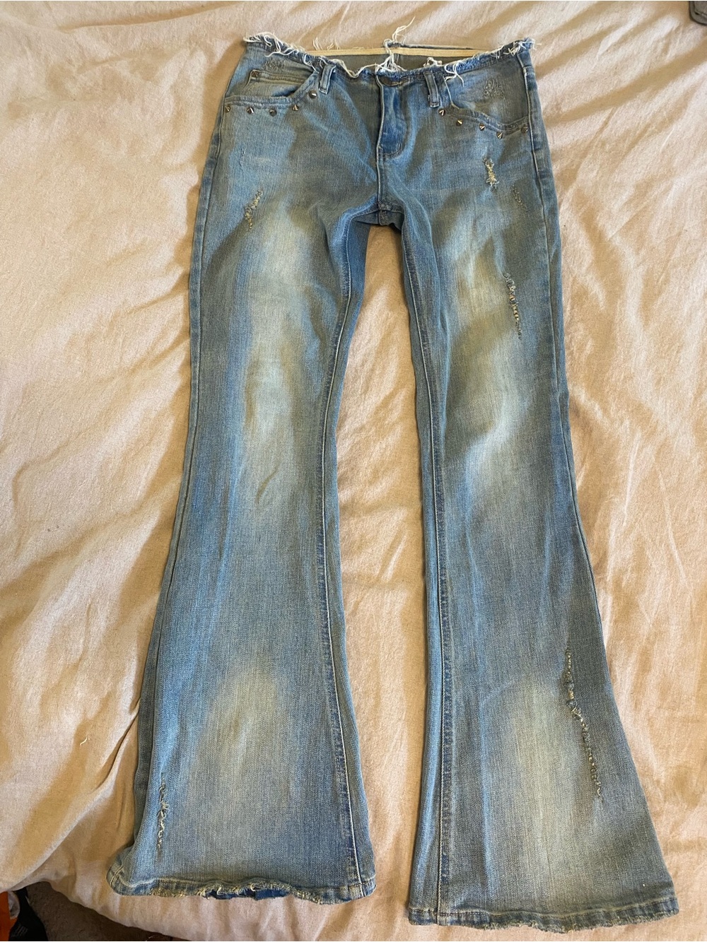 1JINN STUDIO low rise jeans y2k style